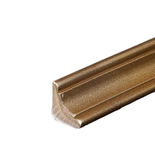 Flexible Selbstklebender Deckenleisten, TPE Quadrant-Zierleiste, Selbstklebend Flexibel Sockelleiste, Selbstklebend für Fliesenkanten, Laminieren, Decke, Arbeitsplatte, Wandecken, Boden von KUEZCVYA