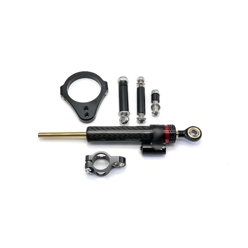 KUGVTER Elektrische Roller Directional Lenkung Dämpfer Stabilisator Kit Für Kugoo Kukirin G3 Pro(Carbon fiber9) von KUGVTER