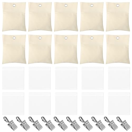 10 Outdoor Vorhang Leinwand Gewichte, Gewichte für Tischdecken mit 10 Clips 10 PE Beutel Tragbare Gewichtstasche, Selbstklebender Verschluss Gewichtstasche für Garten Pavillon Terrasse Vorhänge 10 Outdoor Vorhang Leinwand Gewichte, Gewichte für Tischdecken mit 10 Clips 10 PE Beutel Tragbare Gewichtstasche, Selbstklebender Verschluss Gewichtstasche für Garten Pavillon Terrasse Vorhänge von KUHAWL