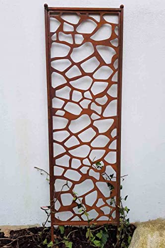 KUHEIGA Edelrost Stele Blume, H: 173cm, Deko-Stele Garten, Sichtschutz Edelrost KUHEIGA Edelrost Stele Blume, H: 173cm, Deko-Stele Garten, Sichtschutz Edelrost von KUHEIGA