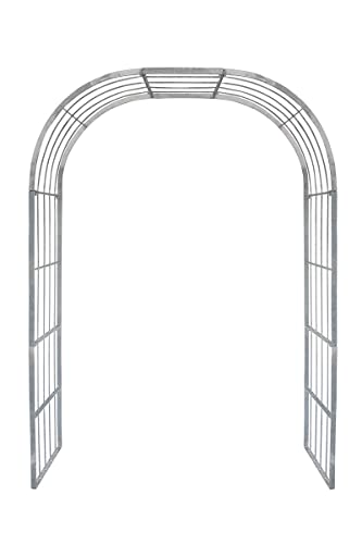 KUHEIGA Verzinkter Rosenbogen Metall, B:160cm / H:225cm, Rankbogen Zink, Metall-Bogen KUHEIGA Verzinkter Rosenbogen Metall, B:160cm / H:225cm, Rankbogen Zink, Metall-Bogen von KUHEIGA