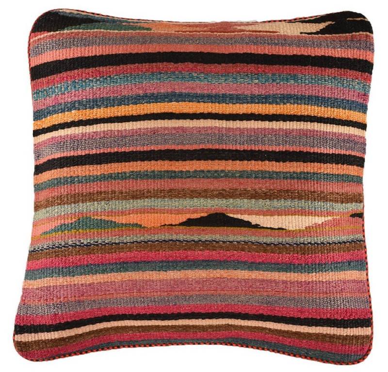 KUHFELL online & NOMAD Dekokissen Kissenbezug persischer Kelim Kissen 50 x 50 cm in diversen Motiven von KUHFELL online & NOMAD