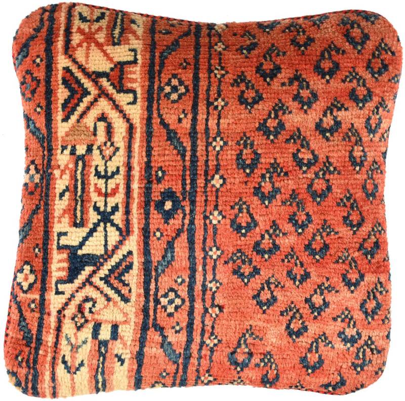 KUHFELL online & NOMAD Dekokissen Kissenbezug persisches Gabbeh Kelim Kissen 40 x 40 cm div Mustern von KUHFELL online & NOMAD