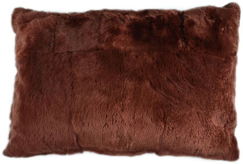 KUHFELL online & NOMAD Fellkissen HASENFELL KANINCHEN KISSENBEZUG 40 x 60 cm IN DIVERSEN FARBEN, echtes Fell KUHFELL online & NOMAD Fellkissen HASENFELL KANINCHEN KISSENBEZUG 40 x 60 cm IN DIVERSEN FARBEN, echtes Fell von KUHFELL online & NOMAD