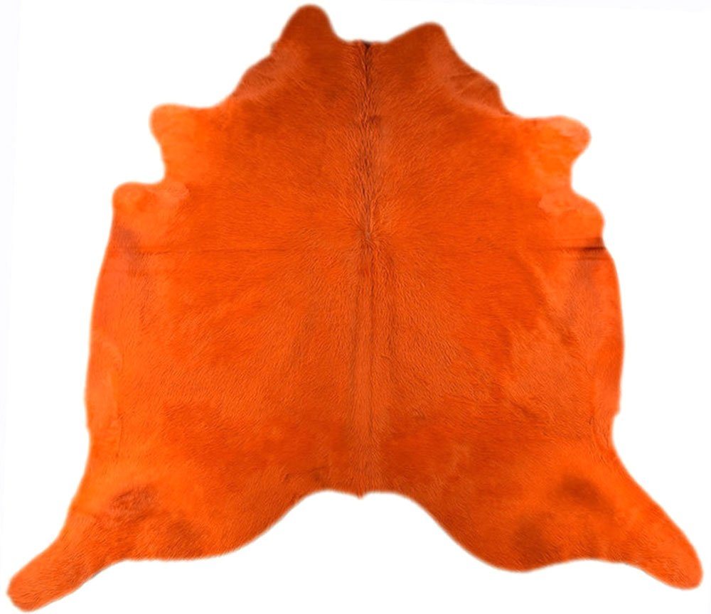 KUHFELL online & NOMAD Fellteppich KUHFELL STIERFELL BLAU PINK ROT GRÜN SCHWARZ ORANGE GELB GEFÄRBT von KUHFELL online & NOMAD