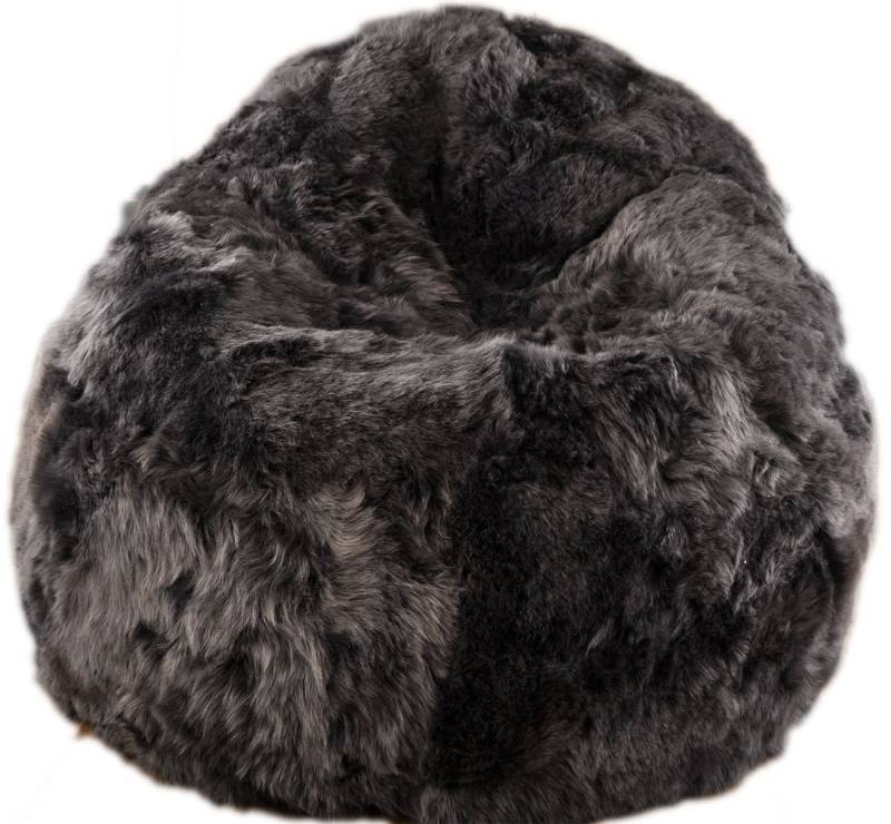 KUHFELL online & NOMAD Sitzsack LAMMFELL SITZSACK POUF AUS ECHTEM SCHAFFELL IN DIVERSEN FARBEN von KUHFELL online & NOMAD