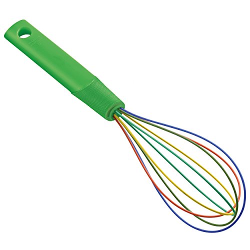 KUHN RIKON 22674 Küchenhelfer Zubehör farbig Cooks' Tools Silikonschneebesen grün groß 30 cm von KUHN RIKON