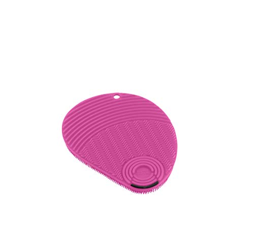 Kuhn Rikon 28043 3-in-1 Stay Clean Silikonschwamm pink, Silikon, 13x10x1.2cm von KUHN RIKON