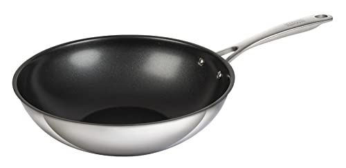 KUHN RIKON Allround Wok beschichtet 24 cm, Edelstahl, für alle Herdarten inkl. Induktion von KUHN RIKON