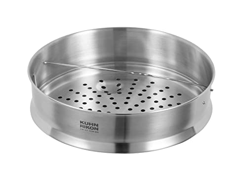KUHN RIKON Dämpfeinsatz stapelbar 22cm, Silber von KUHN RIKON