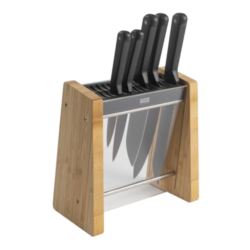 KUHN RIKON ICED Messer + Block Set 6 Stk, eisgehärteten Klingen aus deutschem Edelstahl KUHN RIKON ICED Messer + Block Set 6 Stk, eisgehärteten Klingen aus deutschem Edelstahl von KUHN RIKON