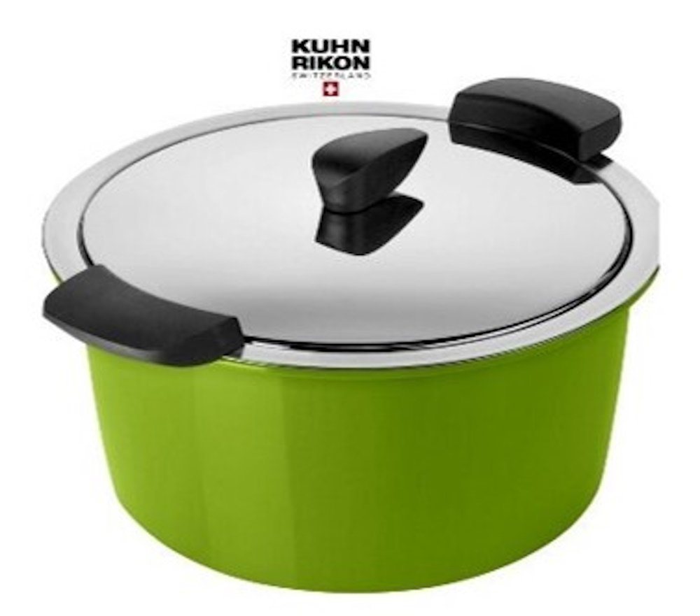 KUHN RIKON Kochtopf Kuhn Rikon HOTPAN Servier Kasserolle 2,0 L/Ø 18 cm in Grün von KUHN RIKON