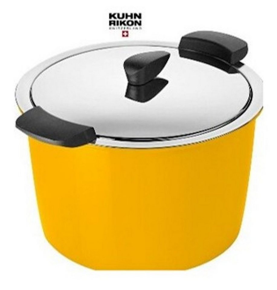 KUHN RIKON Kochtopf Kuhn Rikon HOTPAN Servier Kochtopf 5,0 L/Ø 22 cm in Gelb von KUHN RIKON