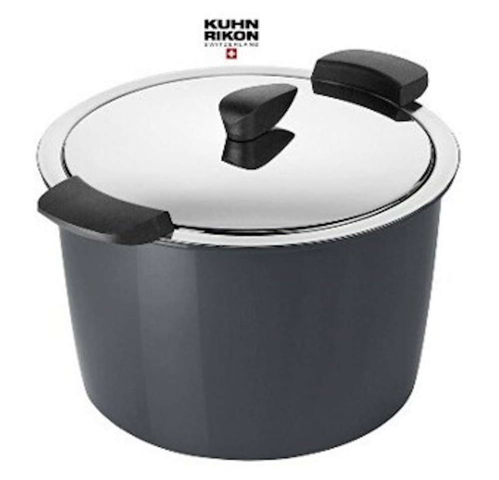 KUHN RIKON Kochtopf Kuhn Rikon HOTPAN Servier Kochtopf 5,0 L/Ø 22 cm in Grau von KUHN RIKON