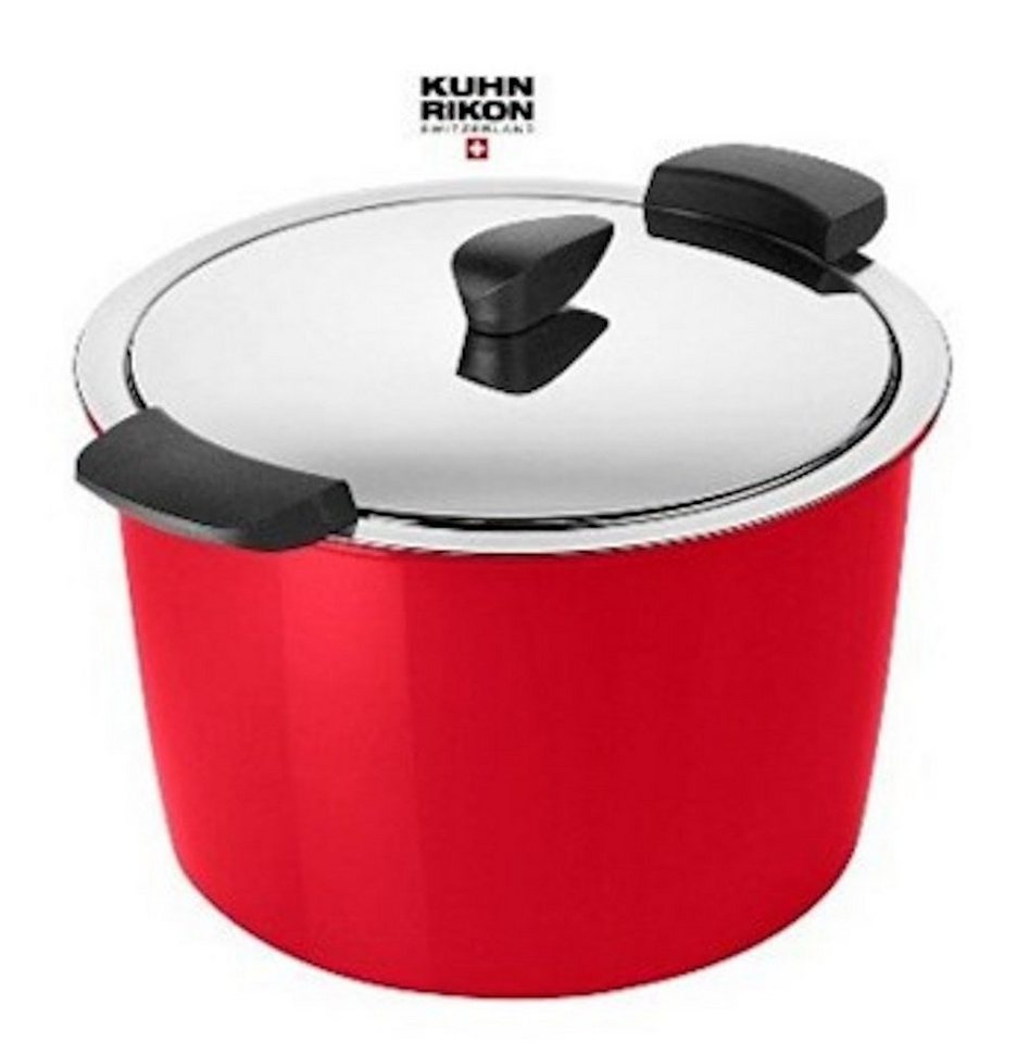 KUHN RIKON Kochtopf Kuhn Rikon HOTPAN Servier Kochtopf 5,0 L/Ø 22 cm in Rot von KUHN RIKON