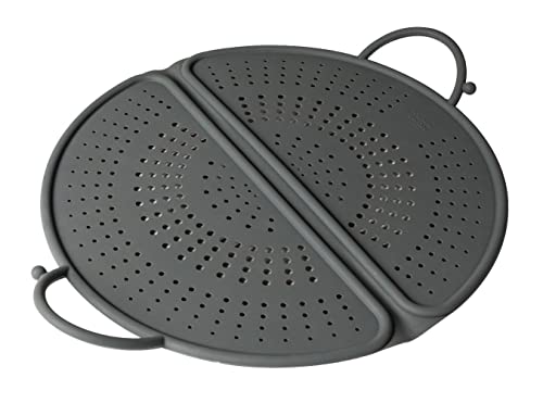 KUHN RIKON Spritzschutz faltbar aus Silikon grau Ø 30 cm, Ofentauglich bis 230 °C KUHN RIKON Spritzschutz faltbar aus Silikon grau Ø 30 cm, Ofentauglich bis 230 °C von KUHN RIKON
