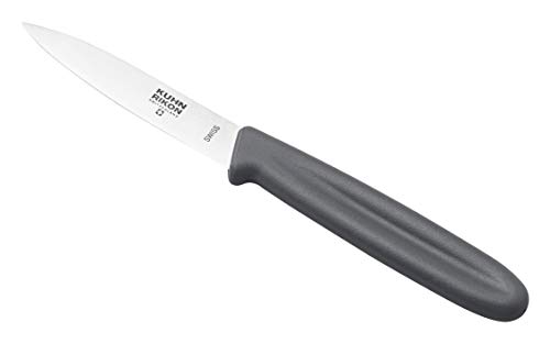 KUHN RIKON Swiss Knife Rüstmesser, Edelstahl, Gemüsemesser, Messer mit Klingenschutz, Grau von KUHN RIKON