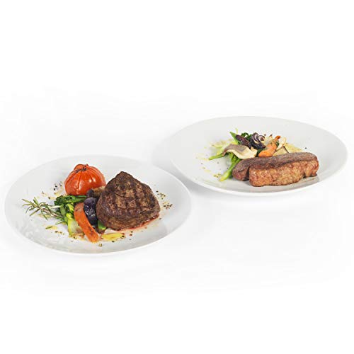KUHN RIKON VK1000 Großes 2-teiliges Steak-Essteller-Set| 30 cm | Profi-Qualität von KUHN RIKON