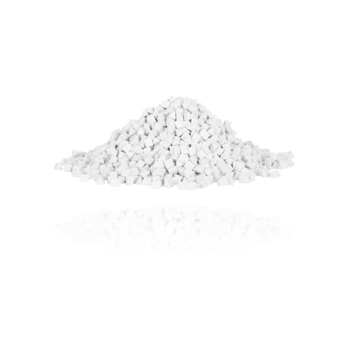 4mm Keramikschleifkörper, 500g Poliergranulat Dreieck Keramische Füllmedien Schleifmittel Polishing Ceramic Triangle Abrasive zur Verwendung in vibrierenden Tumblern oder rotierenden Tumblern von KUIDAMOS