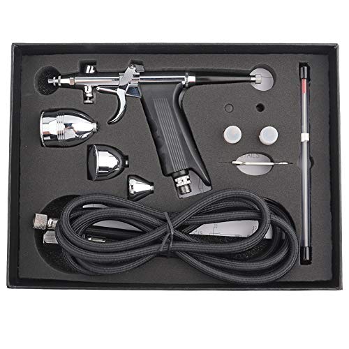 Airbrush Set Airbrush Farben Airbrush-Pistole, Farbspritzpistole Mit Flie?Becher, Airbrush-System-Set Mit 0,3 Mm, 0,5 Mm Und 0,8 Mm D¨¹senbechern Garten Und Papier Pour a¨¦rographie Airbrush Set Airbrush Farben Airbrush-Pistole, Farbspritzpistole Mit Flie?Becher, Airbrush-System-Set Mit 0,3 Mm, 0,5 Mm Und 0,8 Mm D¨¹senbechern Garten Und Papier Pour a¨¦rographie von KUIDAMOS