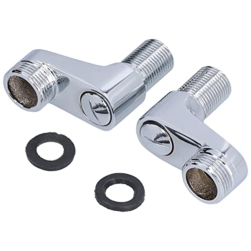 Duscharmatur-Adapter, G1/2 bis G3/4 verstellbarer Duschhahn-Schwingadapter für Haushaltsbäder Duscharmatur-Adapter, G1/2 bis G3/4 verstellbarer Duschhahn-Schwingadapter für Haushaltsbäder von KUIDAMOS