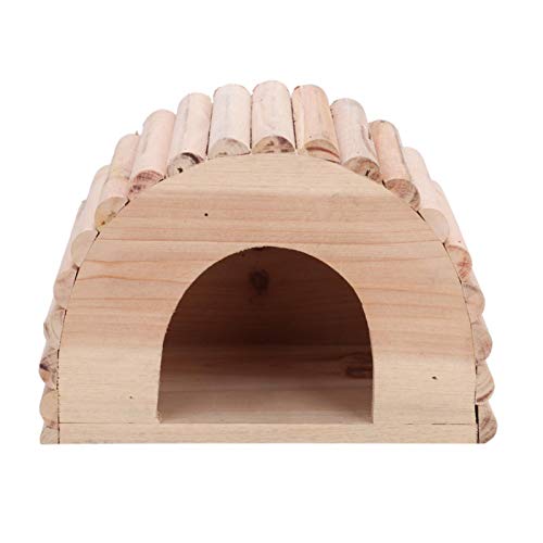 KUIDAMOS Meerschweinchenhaus, Holzhaustierhaus Hamsterhaus Tierversteckhaus, Tierheim Hamsterkäfig, für kleines Haustier, Maus, Chinchilla, Hamster KUIDAMOS Meerschweinchenhaus, Holzhaustierhaus Hamsterhaus Tierversteckhaus, Tierheim Hamsterkäfig, für kleines Haustier, Maus, Chinchilla, Hamster von KUIDAMOS