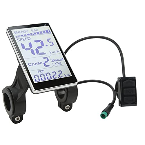 KUIDAMOS Roller-LCD-Panel-Bildschirm m5 scherm 5 pins wasserdicht, 24 V, 36 V, 48 V, 60 V, Elektrofahrrad-LCD-Messger?t f¨¹r 31,8 mm, 22,2 mm Lenker Fahrradcomputer KUIDAMOS Roller-LCD-Panel-Bildschirm m5 scherm 5 pins wasserdicht, 24 V, 36 V, 48 V, 60 V, Elektrofahrrad-LCD-Messger?t f¨¹r 31,8 mm, 22,2 mm Lenker Fahrradcomputer von KUIDAMOS