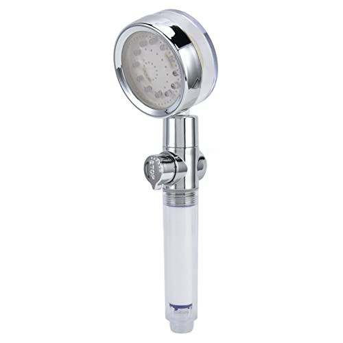 Handbrause, LED-Sieb Dusche Hochdruck Duschkopf mit hydraulischem Druck gesteuert für Zuhause Hotel Power Set Wassersparend von KUIKUI