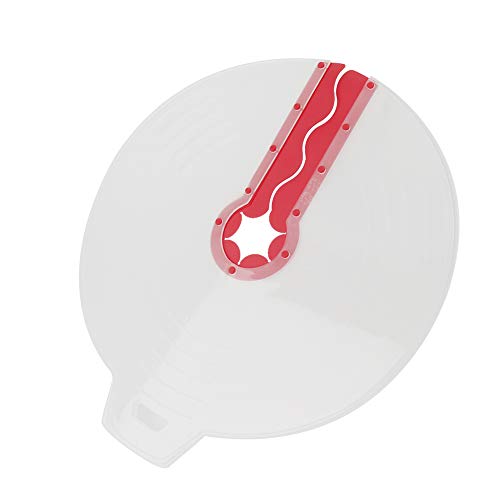 KUIKUI - Schützender Spritzdeckel, Anti-Spritz-Deckel, Abdeckung für Eierschüssel, Schneebesen, Kochen, Küchenwerkzeug, 34 cm von KUIKUI