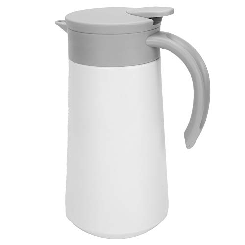 KUIKUI Thermokaraffe 800 ml Thermokanne mit Griff Thermokanne Kaffee Karaffe Edelstahl Vakuumisoliert Pumptopf Isolierter Wasserkrug Vakuum Thermokessel KUIKUI Thermokaraffe 800 ml Thermokanne mit Griff Thermokanne Kaffee Karaffe Edelstahl Vakuumisoliert Pumptopf Isolierter Wasserkrug Vakuum Thermokessel von KUIKUI