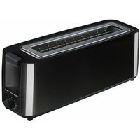 Kuken - 900 w großer schwarzer Slot-Toaster aus Kunststoff von KUKEN