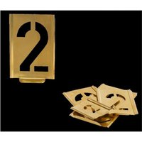 [NEUWERTIG] B-Ware Kukko Signierschablonensatz Schablonenset 70mm Spezialblech Set Zahlen 0 9 von KUKKO