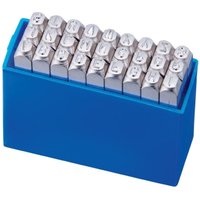 Turnus Schlagbuchstabensatz vernickelt sh 2mm Turnus Schlagbuchstabensatz vernickelt sh 2mm von KUKKO