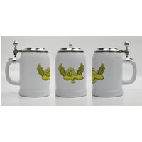 Ihr Foto Mit Wunschtext, Bierkrug Zinndeckel, Incl Personalsiert, Junggesellenabschied, Junggesellinnen-Abschied von KUKNAx