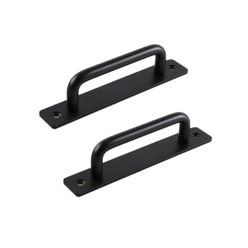 KUKUUU 2 x Schiebetürgriffe (schwarz, 224 mm) von KUKUUU