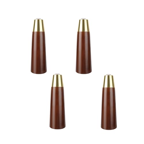 KUKUUU 4 Stück Holzmöbel-Stützbeine for Sofas und Couchtische(Walnut,12cm) von KUKUUU