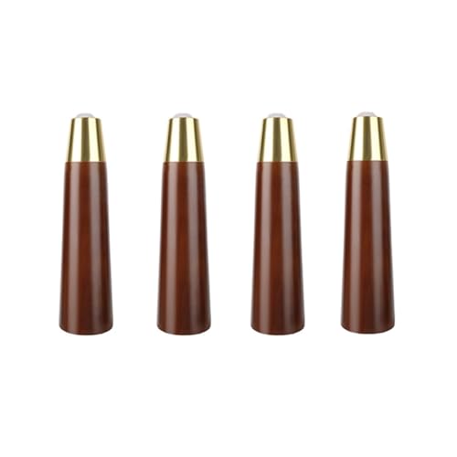 KUKUUU 4 Stück Holzmöbel-Stützbeine for Sofas und Couchtische(Walnut,20cm) von KUKUUU