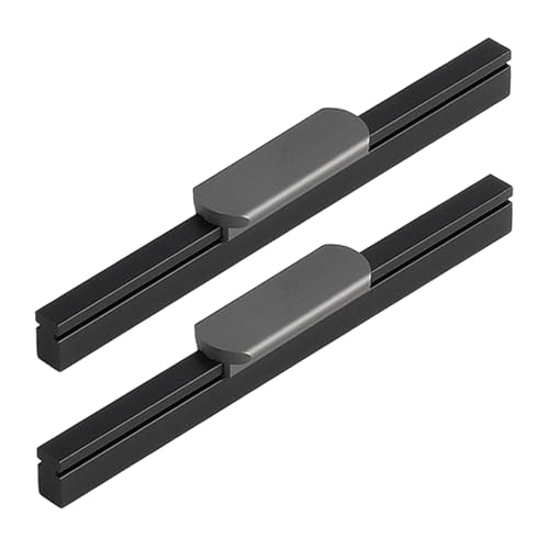 KUKUUU Schubladengriffe aus Aluminiumlegierung, Schrankgriff (Länge 340 mm), 2 Stück von KUKUUU