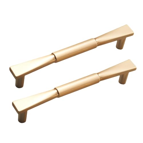 KUKUUU Schubladengriffe für Küchenschränke, gebürstetes Kupfer, Lochabstand 128 mm, 2 Stück KUKUUU Schubladengriffe für Küchenschränke, gebürstetes Kupfer, Lochabstand 128 mm, 2 Stück von KUKUUU