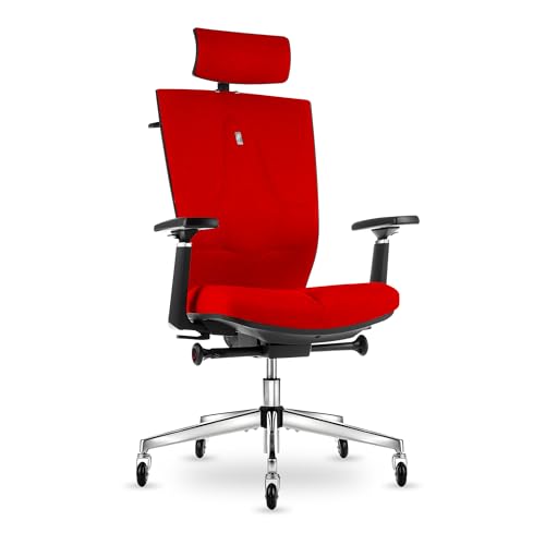 KULIK SYSTEM Ergonomischer Bürostuhl, Bequemer und Verstellbarer Schreibtischstuhl mit Rücken und Lendenwirbelstützsystem, Computerstuhl mit Patentiertem Design zur Linderung von Rückenschmerzen KULIK SYSTEM Ergonomischer Bürostuhl, Bequemer und Verstellbarer Schreibtischstuhl mit Rücken und Lendenwirbelstützsystem, Computerstuhl mit Patentiertem Design zur Linderung von Rückenschmerzen von KULIK SYSTEM