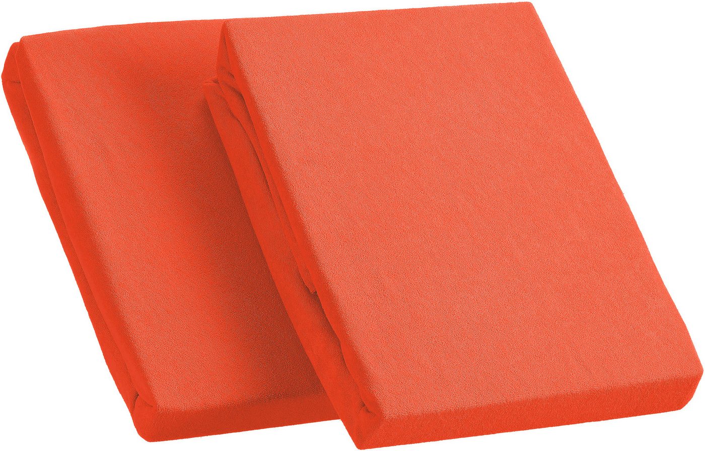 KUM Spannbettlaken Frottee Spannbetttuch, Frottee, Gummizug: rundum, (2 Stück), Frottee Spannbetttuch von KUM