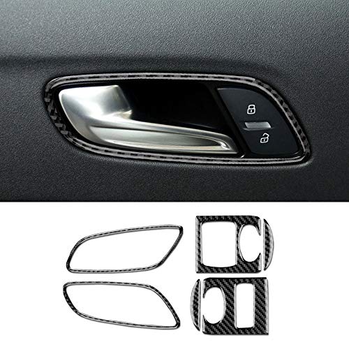 KUNGKIC 6 Stück Auto Türgriff Fensterschalter Taste Konsole Panel Innenaufkleber Kohlefaser Aufkleber Compatible with Audi TT 2007 2008 2009 2010 2011 2012 2013 2014 Zubehör-Schwarz KUNGKIC 6 Stück Auto Türgriff Fensterschalter Taste Konsole Panel Innenaufkleber Kohlefaser Aufkleber Compatible with Audi TT 2007 2008 2009 2010 2011 2012 2013 2014 Zubehör-Schwarz von KUNGKIC