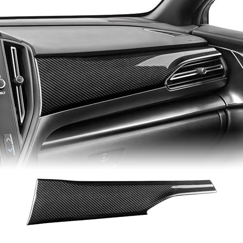 KUNGKIC Hartkohlefaser Auto Co-Pilotin Armaturenbrett Dekorplatte Aufkleber Innenbereich für Subaru Crosstrek 2024 WRX 2022 2023 2024 Zubehör Geschenk Schwarz KUNGKIC Hartkohlefaser Auto Co-Pilotin Armaturenbrett Dekorplatte Aufkleber Innenbereich für Subaru Crosstrek 2024 WRX 2022 2023 2024 Zubehör Geschenk Schwarz von KUNGKIC