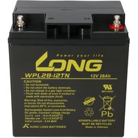Kunglong - Kung Long Akku 12V 28Ah Pb Batterie Bleigel WPL28-12TN Longlife von KUNGLONG