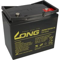 Kunglong - Kung Long Akku 12V 62Ah Pb Batterie Bleigel WP-22NF305CN zyklenfest von KUNGLONG