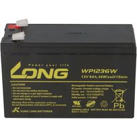 Kung Long Blei Akku 12V 9Ah WP1236W hochstrom Bleigel agm von KUNGLONG