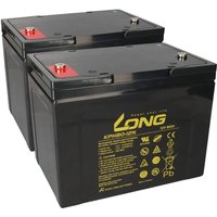 Ersatzakku für Shoprider Fehmarn, Föhr, Sylt Quattro, Usedom 2x Kung Long Bleiakku 12V 80Ah Longlife Ersatzakku für Shoprider Fehmarn, Föhr, Sylt Quattro, Usedom 2x Kung Long Bleiakku 12V 80Ah Longlife von KUNGLONG