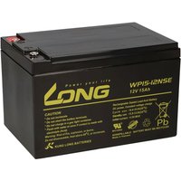 Kunglong - Kung Long Akku 12V 15Ah WP15-12NSE Batterie agm zyklenfest von KUNGLONG