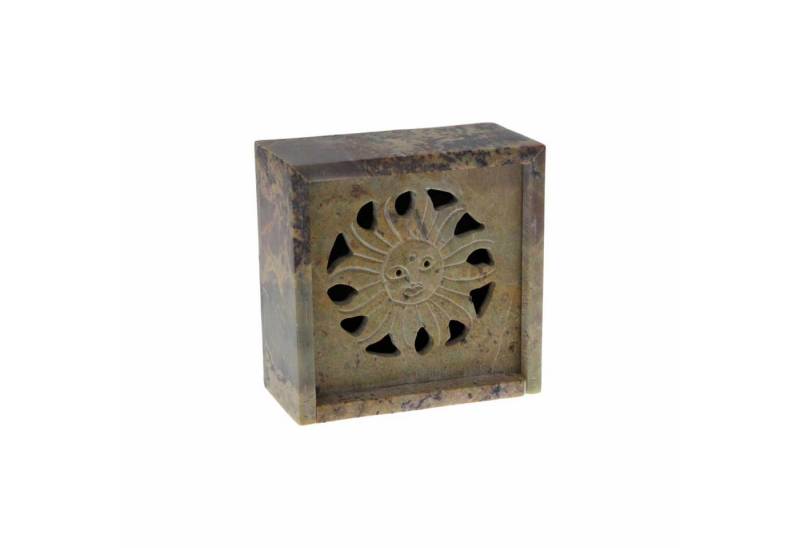 KUNST UND MAGIE Räucherstäbchen-Halter Schatulle Dose Aufbewahrungsbox für Räucherkegel Speckstein Box KUNST UND MAGIE Räucherstäbchen-Halter Schatulle Dose Aufbewahrungsbox für Räucherkegel Speckstein Box von KUNST UND MAGIE