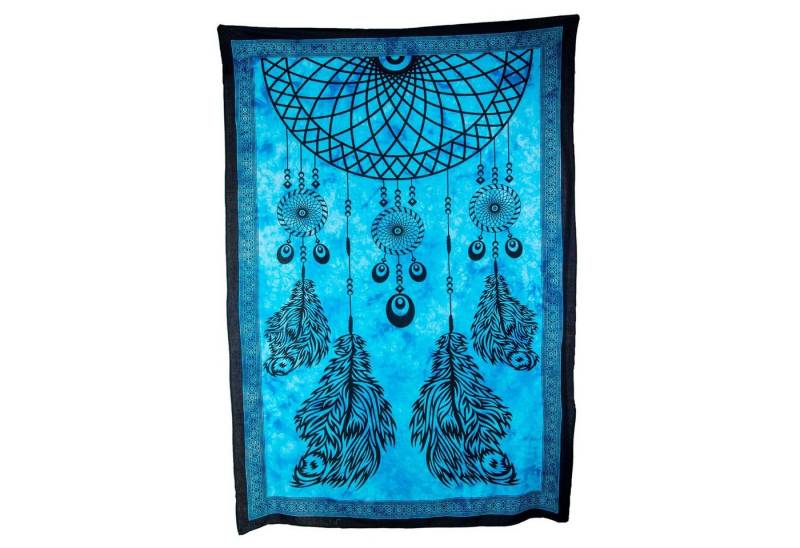 KUNST UND MAGIE Wandteppich Kunst und Magie Wandbehang Traumfänger ca. 200 x 135 cm von KUNST UND MAGIE